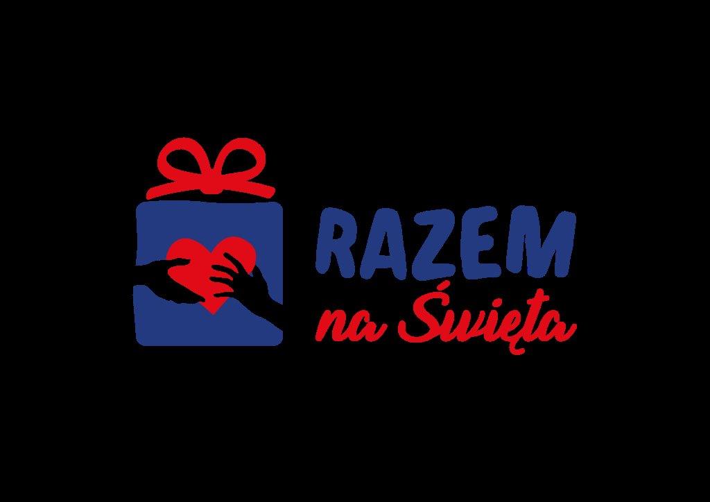 Logotyp akcji Razem na Swieta